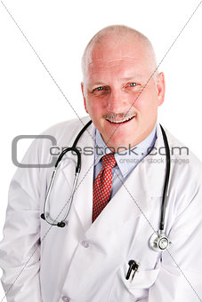 Portrait of Middle Aged Doctor