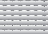 Vector seamless background. Gray gradient wave