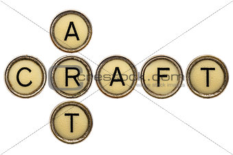 art and craft crossword