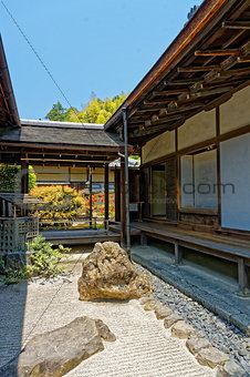 Stone garden at Historical Monuments of Ancient Kyoto