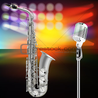 abstract jazz background