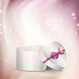 Abstract gift box background