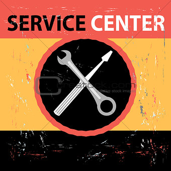 Service Center Retro