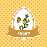 Health and Nature Collection. Argan tree
