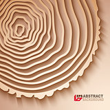 Abstract tree rings background.
