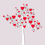 Love tree card