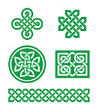 Celtic knots, braid patterns - St Patrick's Day
