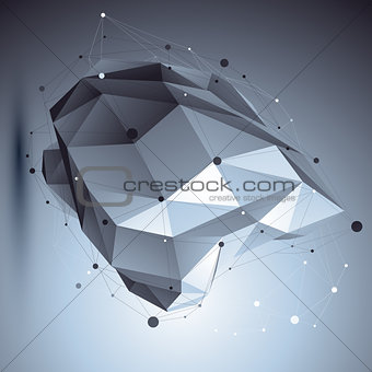 Modern digital technology style, abstract scientific background,