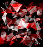 dark red background
