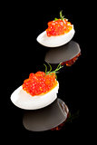 Luxury food caviar.