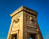 Fortified Tower in Gardjola Gardens, Malta
