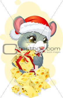 mouse and gift