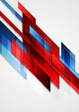 Blue and red hi-tech vector motion design