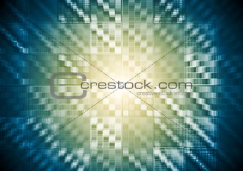 Abstract shiny motion vector squares background