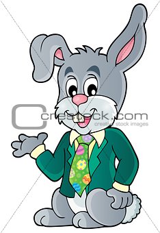 Easter rabbit theme image 1