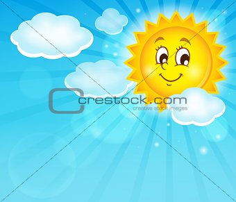 Image with happy sun theme 1