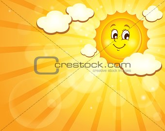 Image with happy sun theme 3