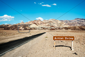 Road to Artist Drive