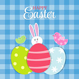 Happy Easter Background Vector Illustration
