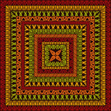 Vector Square Ethnic Pattern
