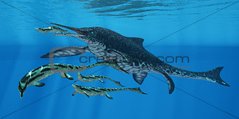 Shonisaurus Marine Reptile