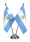 Argentina - Miniature Flags.