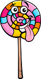 lollipop candy cartoon illustration