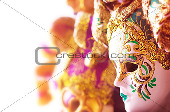 Beautiful Venetian masks 