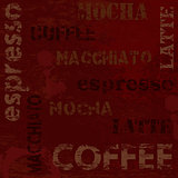Typographic coffee poster