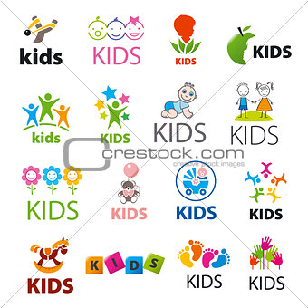 biggest collection of vector logos children