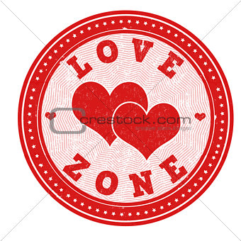 Love zone stamp