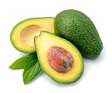 Ripe avocado 