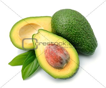 Ripe avocado 