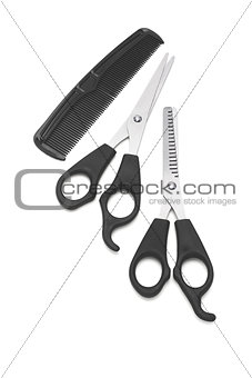 Comb and Scissors 