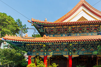 Temple roof