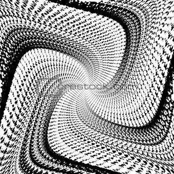 Design monochrome whirlpool movement background