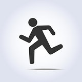 running human icon