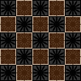 Squares seamless pattern brown colors