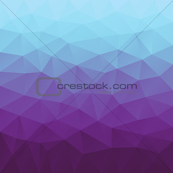 Abstract low poly background, vector