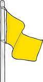 Blank Yellow Flag