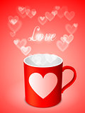 Cup with Hearts