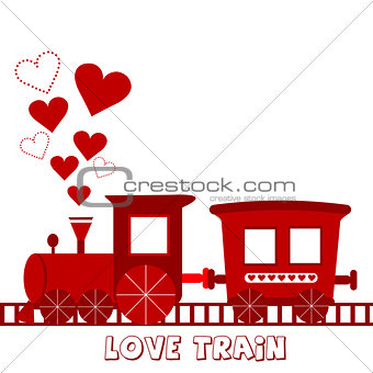 Love train card