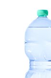 plastic bottle with water, concept of nutrition and diet