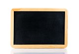 empty blackboard isolated 