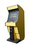 High Score on arcade machine