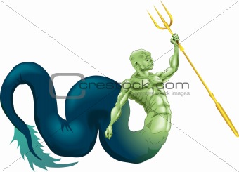 Merman or Poseidon