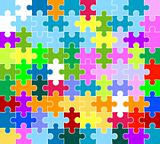 jigsaw puzzle pattern