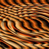 black orange ripples 1