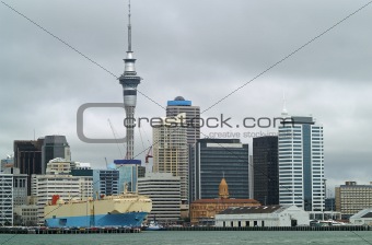 Auckland Skyline and Harbor