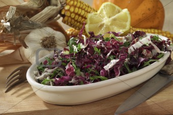 arugula and radish salad